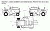 Jonsered LT2216 (96041003104) - Lawn & Garden Tractor (2007-10) Ricambi DECALS