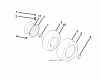 Jonsered LT2216 (96041010105) - Lawn & Garden Tractor (2011-07) Listas de piezas de repuesto y dibujos WHEELS TIRES