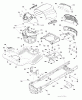 Jonsered LT2216 (96041011202) - Lawn & Garden Tractor (2010-03) Ricambi CHASSIS ENCLOSURES