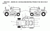 Jonsered LT2216 A2 (96041003700) - Lawn & Garden Tractor (2007-03) Ricambi DECALS