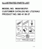Jonsered LT2216 A2 (96041003701) - Lawn & Garden Tractor (2007-05) Ricambi FREQUENTLY USED PARTS