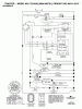 Jonsered LT2216 A2 (96041003701) - Lawn & Garden Tractor (2007-05) Ricambi SCHEMATIC