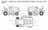 Jonsered LT2216 A2 (96041003802) - Lawn & Garden Tractor (2008-01) Ricambi DECALS