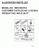 Jonsered LT2216 A2 (96041003702) - Lawn & Garden Tractor (2008-01) Ricambi FREQUENTLY USED PARTS