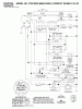 Jonsered LT2216 CM (96061019301) - Lawn & Garden Tractor (2007-04) Ricambi SCHEMATIC