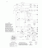 Jonsered LT2216 CM (96061019304) - Lawn & Garden Tractor (2008-01) Ricambi SCHEMATIC