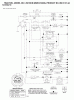 Jonsered LT2216 CM (96061019400) - Lawn & Garden Tractor (2007-02) Ricambi SCHEMATIC