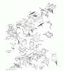 Jonsered LT2216 CM (96061023600) - Lawn & Garden Tractor (2009-01) Ricambi CHASSIS ENCLOSURES