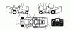 Jonsered LT2216 CM (96061027000) - Lawn & Garden Tractor (2010-01) Ricambi DECALS