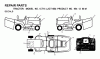 Jonsered ICT15 (JICT15B, 954130041) - Lawn & Garden Tractor (2000-02) Ricambi DECALS