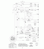 Jonsered LT2216 CMA2 (96061028200) - Lawn & Garden Tractor (2010-01) Ricambi SCHEMATIC