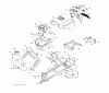 Jonsered LT2217 A (96041003300) - Lawn & Garden Tractor (2007-02) Ricambi CHASSIS ENCLOSURES