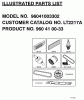 Jonsered LT2217 A (96041004302) - Lawn & Garden Tractor (2008-02) Ricambi FREQUENTLY USED PARTS