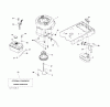 Jonsered LT2217 A (96041005701) - Lawn & Garden Tractor (2009-03) Ricambi ENGINE