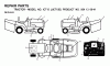 Jonsered ICT15 (JICT15D, 954130041) - Lawn & Garden Tractor (2001-01) Ricambi DECALS