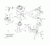 Jonsered LT2217 A (96041010400) - Lawn & Garden Tractor (2009-01) Ricambi ENGINE