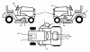 Jonsered LT2217 A (96041010407) - Lawn & Garden Tractor (2013-05) Ricambi DECALS
