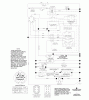 Jonsered LT2217 A (96041011301) - Lawn & Garden Tractor (2009-10) Ricambi SCHEMATIC