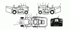 Jonsered LT2217 CMA (96061019603) - Lawn & Garden Tractor (2008-01) Ricambi DECALS