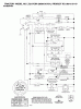 Jonsered LT2217 CMA (96061019701) - Lawn & Garden Tractor (2007-05) Ricambi SCHEMATIC