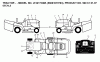 Jonsered LT2217 CMA (96061019703) - Lawn & Garden Tractor (2008-02) Ricambi DECALS