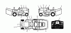 Jonsered LT2217 CMA (96061023800) - Lawn & Garden Tractor (2008-10) Ricambi DECALS