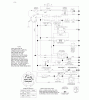 Jonsered LT2217 CMA (96061023900) - Lawn & Garden Tractor (2009-01) Ricambi SCHEMATIC