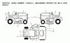 Jonsered LT2218 A (96041005800) - Lawn & Garden Tractor (2007-04) Ricambi DECALS