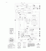 Jonsered LT2218 A (96041005801) - Lawn & Garden Tractor (2009-02) Ricambi SCHEMATIC