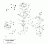 Jonsered LT2218 A (96041010500) - Lawn & Garden Tractor (2009-01) Ricambi ENGINE