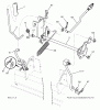 Jonsered LT2218 A (96041010504) - Lawn & Garden Tractor (2011-04) Listas de piezas de repuesto y dibujos MOWER LIFT / DECK LIFT