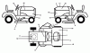 Jonsered LT2218 A2 (96041003900) - Lawn & Garden Tractor (2007-04) Ricambi DECALS