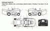 Jonsered LT2218 CMA2 (96061019801) - Lawn & Garden Tractor (2007-07) Ricambi DECALS