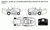Jonsered LT2218 CMA2 (96061019901) - Lawn & Garden Tractor (2007-05) Ricambi DECALS