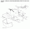 Jonsered LT2220 CMA2 (96061022000) - Lawn & Garden Tractor (2007-04) Ricambi BAGGER