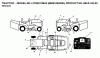 Jonsered LT2220 CMA2 (96061022000) - Lawn & Garden Tractor (2007-04) Ricambi DECALS