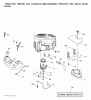 Jonsered LT2223 A2 (960410040, 96041004000) - Lawn & Garden Tractor (2007-07) Ricambi ENGINE