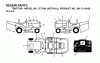 Jonsered ICT16A (JICTH16J, 954130066) - Lawn & Garden Tractor (2002-06) Ricambi DECALS