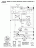 Jonsered LT2223 A2 (96041004100) - Lawn & Garden Tractor (2007-04) Ricambi SCHEMATIC