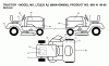 Jonsered LT2223 A2 (96041006000) - Lawn & Garden Tractor (2007-04) Ricambi DECALS