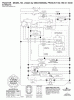 Jonsered LT2223 A2 (96041006000) - Lawn & Garden Tractor (2007-04) Ricambi SCHEMATIC
