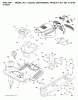 Jonsered LT2223 A2 (96041006900) - Lawn & Garden Tractor (2008-02) Ricambi CHASSIS ENCLOSURES