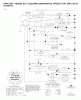 Jonsered LT2223 CMA2 (96061020102) - Lawn & Garden Tractor (2007-10) Ricambi SCHEMATIC