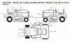 Jonsered LT2226 A2 (96041007000) - Lawn & Garden Tractor (2008-02) Ricambi DECALS