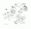 Jonsered LT2226 A2 (96041014500) - Lawn & Garden Tractor (2009-04) Ricambi CHASSIS ENCLOSURES
