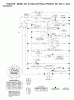 Jonsered ICT18A (JICTH18A, 954130043) - Lawn & Garden Tractor (2000-03) Ricambi SCHEMATIC
