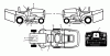 Jonsered LT2317 CMA2 (96051008101) - Lawn & Garden Tractor (2013-01) Ricambi DECALS
