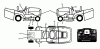 Jonsered LT2318 CMA2 (96051004500) - Lawn & Garden Tractor (2012-02) Ricambi DECALS