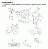 Jonsered LTH18 (J18H46C, 954130026) - Lawn & Garden Tractor (1998-12) Ricambi ENGINE CUTTING EQUIPMENT
