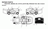 Jonsered ICTH16 (JICTH16B, 954130030) - Lawn & Garden Tractor (1999-03) Ricambi DECALS